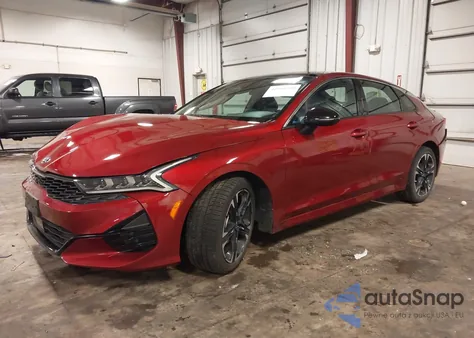 2021 Kia K5 Gt-Line из США, поврежденный, VIN 5XXG64J28MG077871